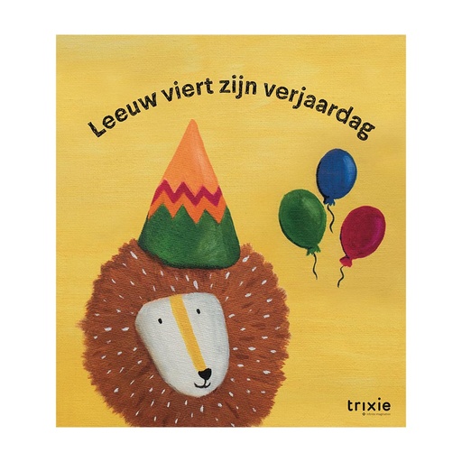 [537398] Trixie | Boek "Leeuw viert zijn verjaardag"