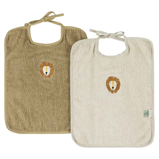 [537502] Trixie | Slabbetje Aura Lion XL Ecru 30x38x0cm 2-pack