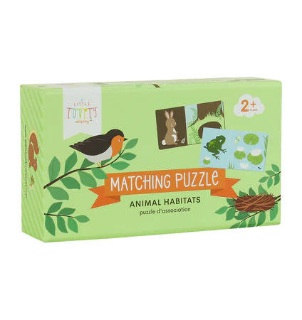 [538113] A Lovely Little Company | Puzzel Matching Puzzle Animal Habitats