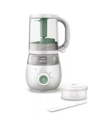 [538437] Avent | Stoomkoker 4in1 Stomen/Mixen/Ontdooien/ Opwarmen Groen 