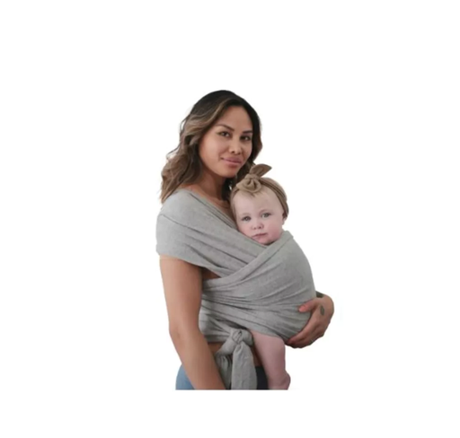 [451767] Mushie | Draagdoek Carrier Wrap Biologisch Katoen Gray Melange