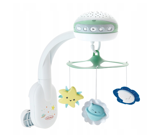 [538505] Infantino | Muziekmobiel 3in1 Projector Zon Wolk Maan 