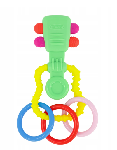 [538528] Infantino | Bijtring/Rammelaar Baby's First Musical Guitar