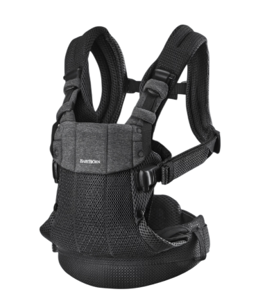 [447877] BabyBjorn | Babybuidel Harmony 3D-Mesh Zwart 3.2-15kg