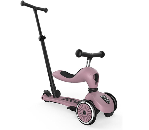 [538618] Scoot and Ride | Loopfiets Loopauto Highwaykick 1 Push&Go Wildberry 