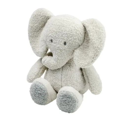 [538916] Nattou | Knuffel Olifant Teddy Grijs 30cm