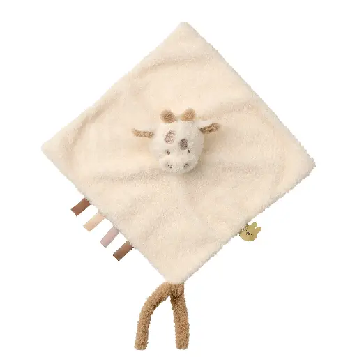 [538936] Nattou | Knuffeldoek Teddy Giraf Ecru 39cm