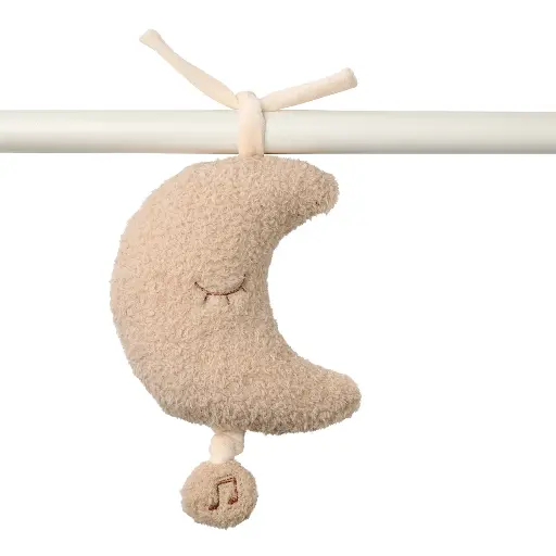 [538939] Nattou | Muziektrekker Maan Teddy Beige 25cm