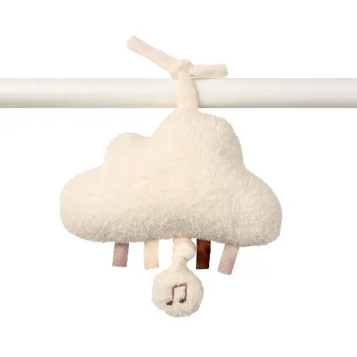 [538940] Nattou | Muziektrekker Wolk Teddy Ecru 15cm