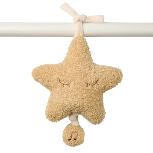 [538941] Nattou | Muziektrekker Ster Teddy Honing 20cm