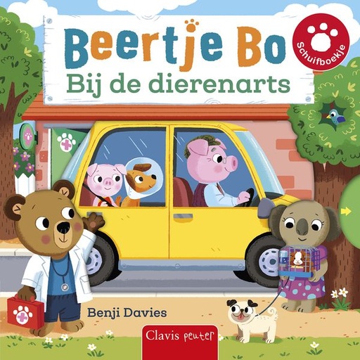 [483242] Clavis | Boek Beertje Bo Bij De Dierenarts - Benji Davies 