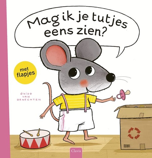 [539034] Clavis | Leesboek Mag ik je tutjes zien? | Guido Van Genechten af 2 j