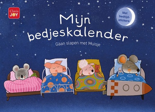 [474989] Clavis | Kalender Mijn Bedjeskalender Gaan Slapen Met Muisje - Guido Van Genechten 
