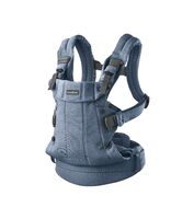 [539468] BabyBjorn | Babybuidel Harmony Geweven Mélange Blauw