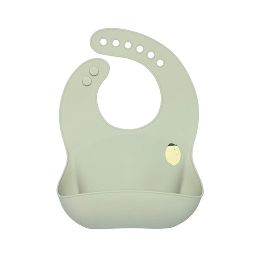 [539560] Laessig | Slabbetje Happy Fruits Lemon Silicone Groen