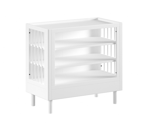 [541066] Vipack | Verzorgingstafel Forrest Beuk Wit