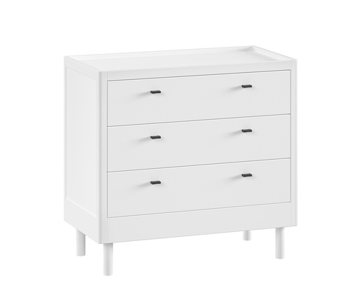[541068] Vipack | Commode Forrest 3 Laden Beuk Wit