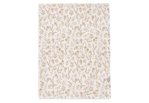 [543504] Jollein | Laken vr Wieg Bloomy All over Bloemen 75x100cm 