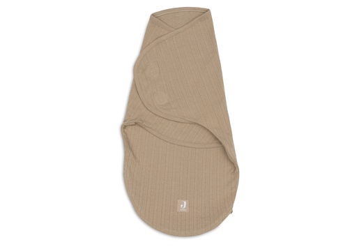 [543723] Jollein | Inbakeren Ajour Biscuit Wrapper Bruin 0-3M 