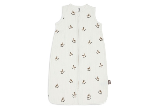 [543733] Jollein | Slaapzak Nostalgic Ride All over Schommelpaard Jersey Rib 70cm
