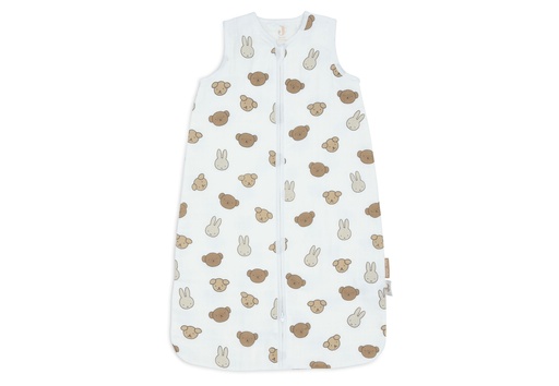 [543754] Jollein | Slaapzak Miffy and Friends Hydrofiel 0.5TOG Ecru/Bruin 90cm 