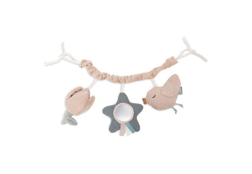 [543821] Jollein | Wagenspanner Lovely Birds Vogel