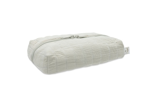 [543839] Jollein | Box vr Vochtige Doekjes Etui Textiel Olive Green Groen
