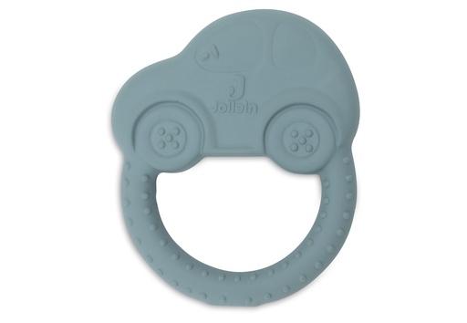 [544437] Jollein | Bijtring On The Go Rubber Blauw