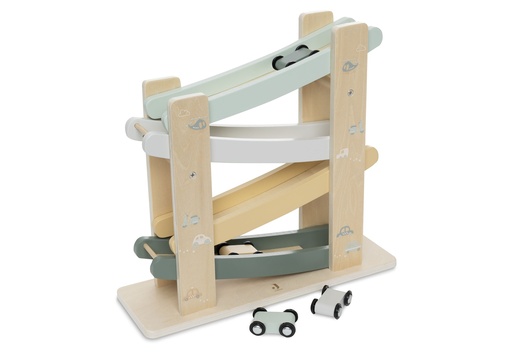 [544455] Jollein | Speelset Autobaan On The Go Hout