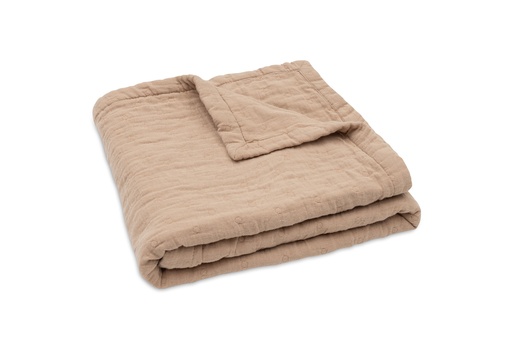 [544506] Jollein | Deken Biscuit Hydrofiel Jacquard 75x100cm 