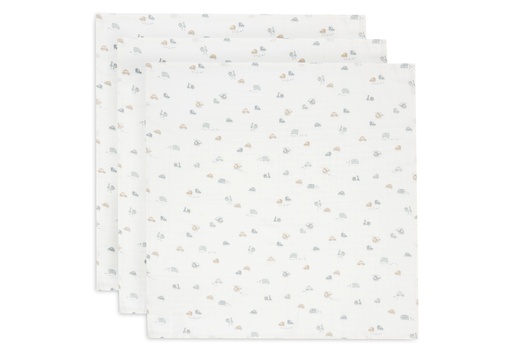 [544520] Jollein | Tetra Doek On The Go Small 70x70cm 3-pack