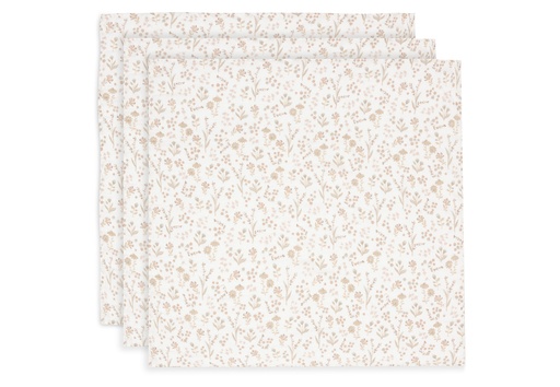 [544523] Jollein | Tetra Doek Bloomy Small 70x70cm 3-pack