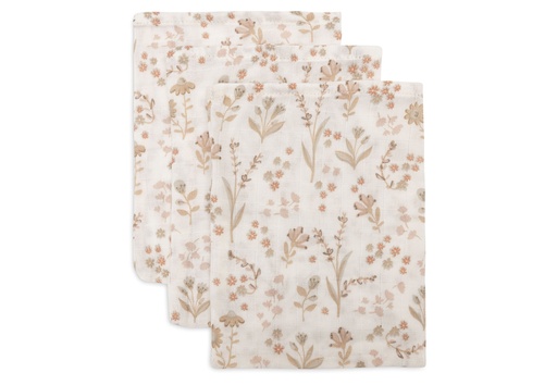 [544541] Jollein | Washandje Bloomy Tetra 3-pack