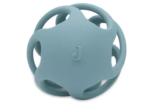 [544560] Jollein | Bal Sea Green Bijtring Silicone Ø9,5cm 