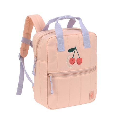 [545137] Laessig | Rugzak Little Gang Cherry Peach Mini Square Backpack Roze 20,5x11x27cm