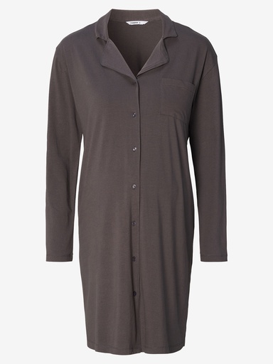 Noppies Maternity | Jurk Maiko Nursing Jersey Pyjama Dress Forged Iron