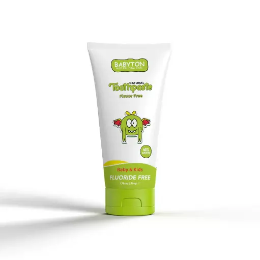 [546188] Babyton | Tandpasta Natuurlijke Tandpaste Zonder Smaak 50g