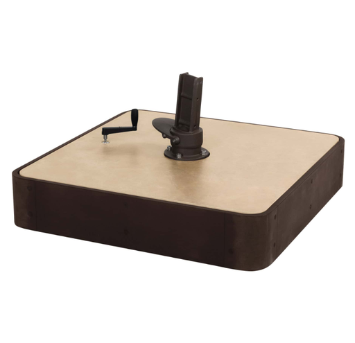 [546934] 4SO | Parasolvoet Costa Fillable Base vr Siesta/Hacienda met Keramieke Plaat 125kg