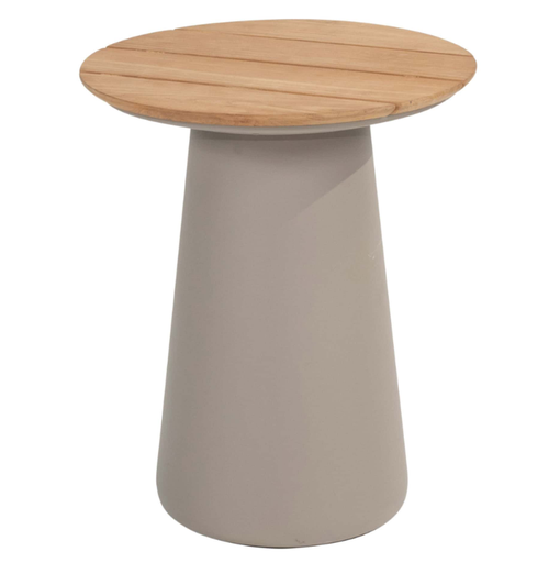 [546992] 4SO | Tuintafel Bijzettafel Demi Side Table Teak Cloud Ø45cm H55cm