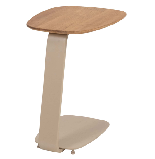 [547001] 4SO | Tuintafel Bijzettafel Gentle Support Table Teak Latte