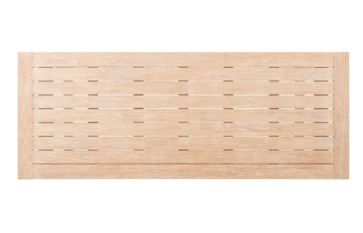 [547010] 4SO | Tuintafel "Tafelblad" Noah Dining Table Top Brushed Teak 260x100cm