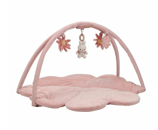 [547027] Little Dutch | Speeltapijt met Speelboog Nijntje Lucky Blossom Roze +0m