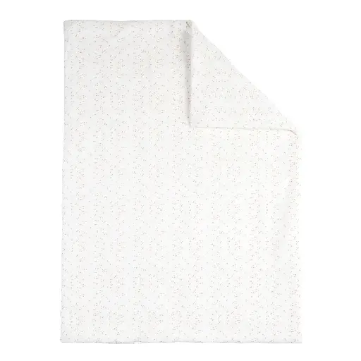 [547037] Nattou | Deken Flo,Ernest&Oli Wit/Ecru 135x100cm