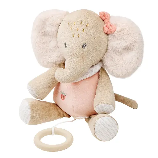 [547057] Nattou | Muziektrekker Flo,Ernest & Oli Olifant Oli 24cm
