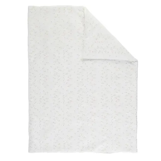 [547065] Nattou | Deken Flo,Ernest&Oli Wit/Ecru 75x100cm