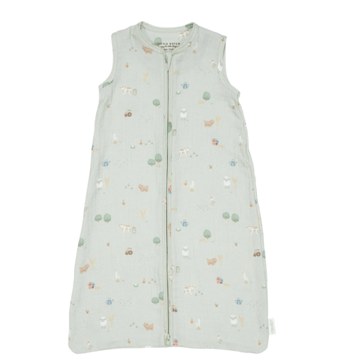 [469889] Little Dutch | Slaapzak Farm Groen 70cm