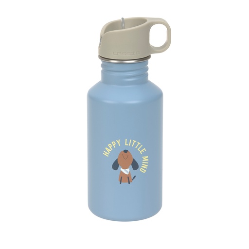 [547122] Laessig | Drinkfles Pattern Party RVS Blauw/Groen 500ml