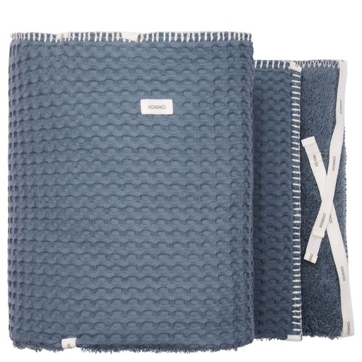 [547140] Koeka | Parkbumper Wafel Amsterdam Bluestone 32x185cm