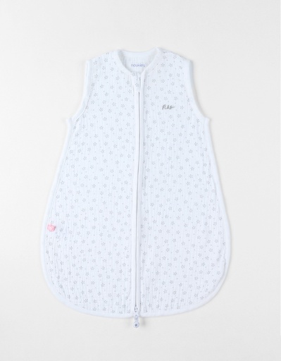 [547201] Noukies | Slaapzak Bloemen All over Bloemen <1TOG 50cm Wit