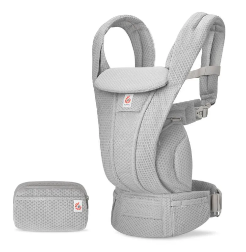 [547292] Ergobaby | Babybuidel Omni Deluxe Mesh Pearl Grey